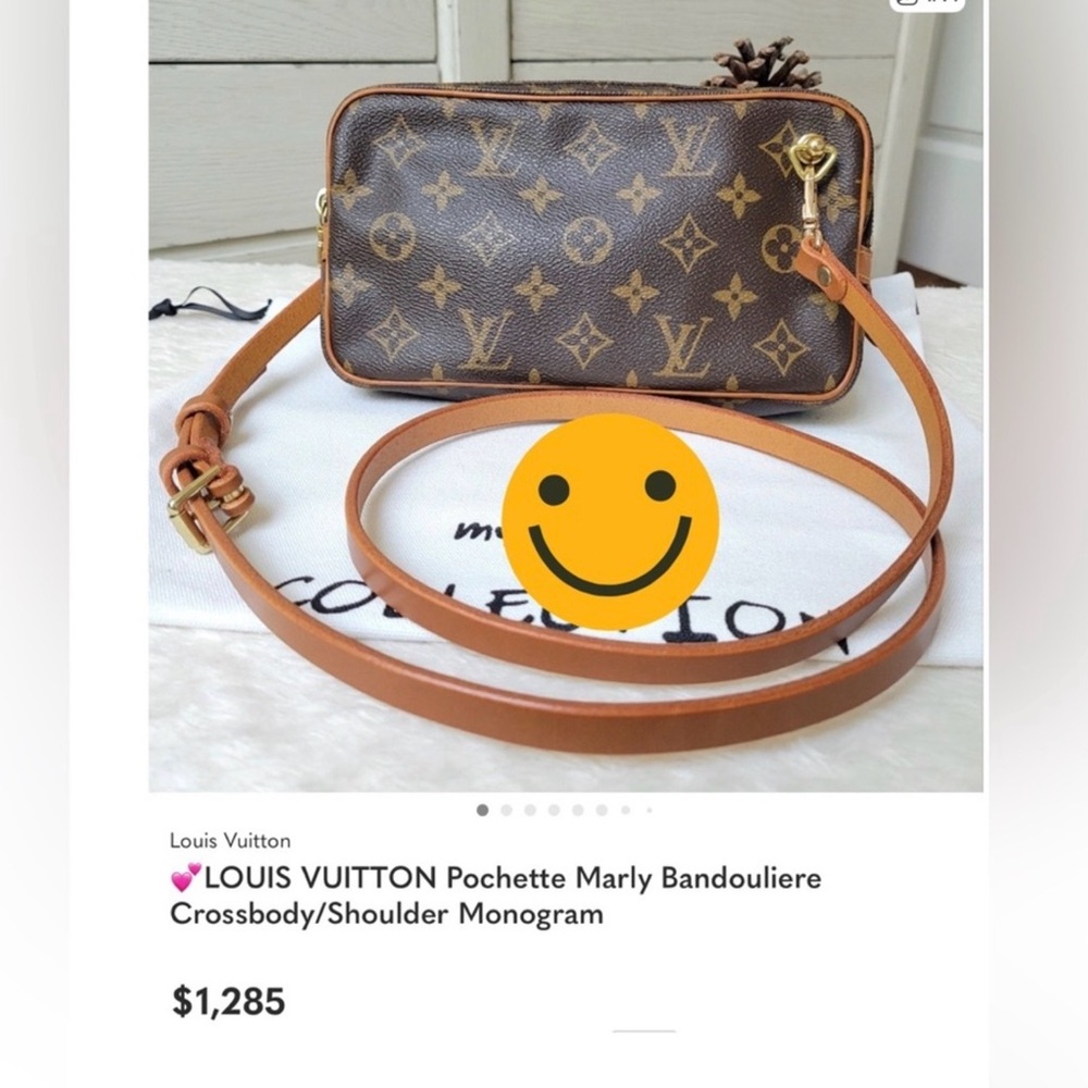 LOUIS VUITTON ✅ AUTHENTIC GM SIZE LOOPING BAG - Picture 2 of 12